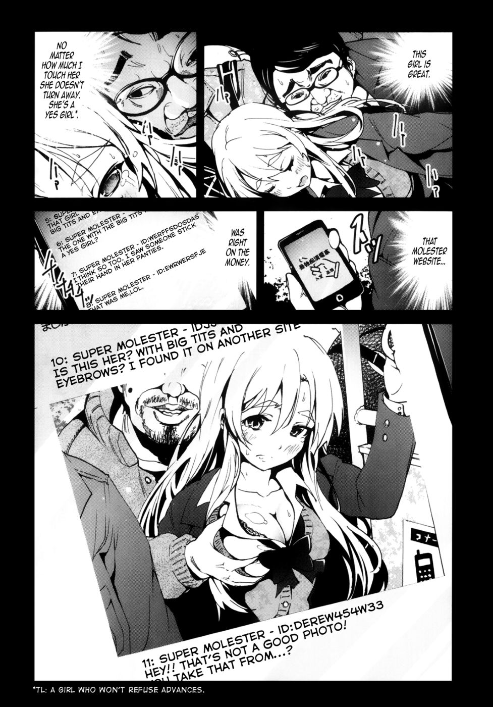 Hentai Manga Comic-A Virgin's Netorare Rape and Despair - Saitama Train Molester Edition-Read-5